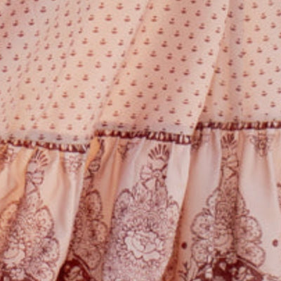 Adelina Dress in Rose Smoke Print