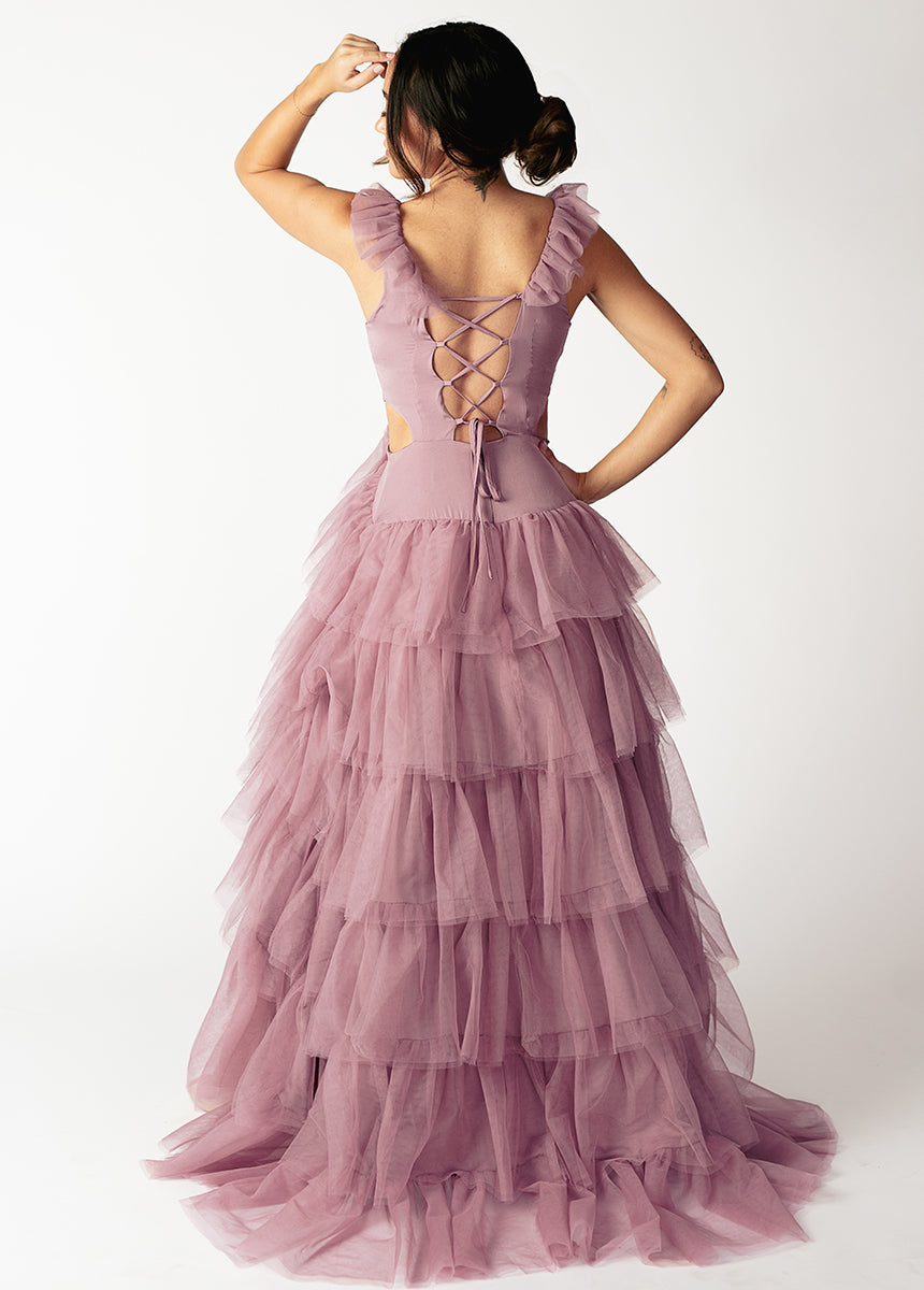 Adrienne Impact Dress in Orchid