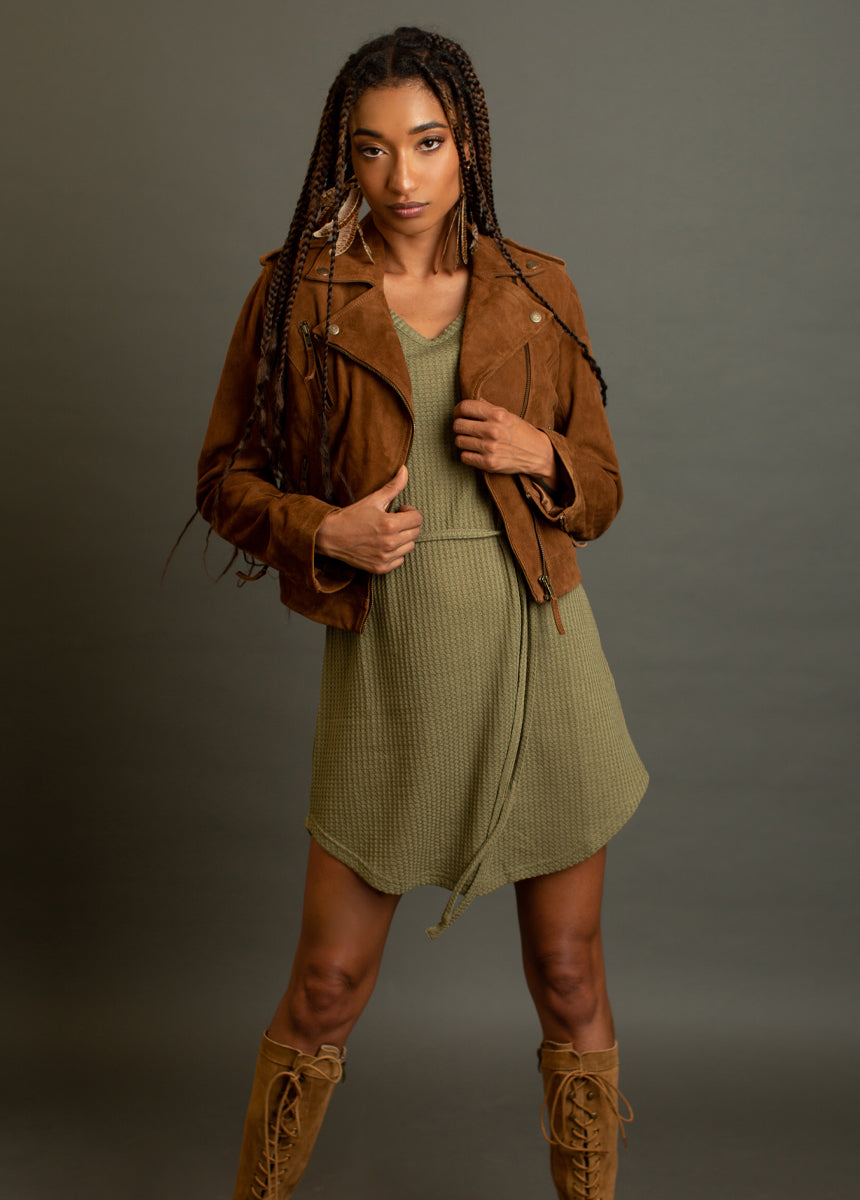 Caitlyn Dress in Olive