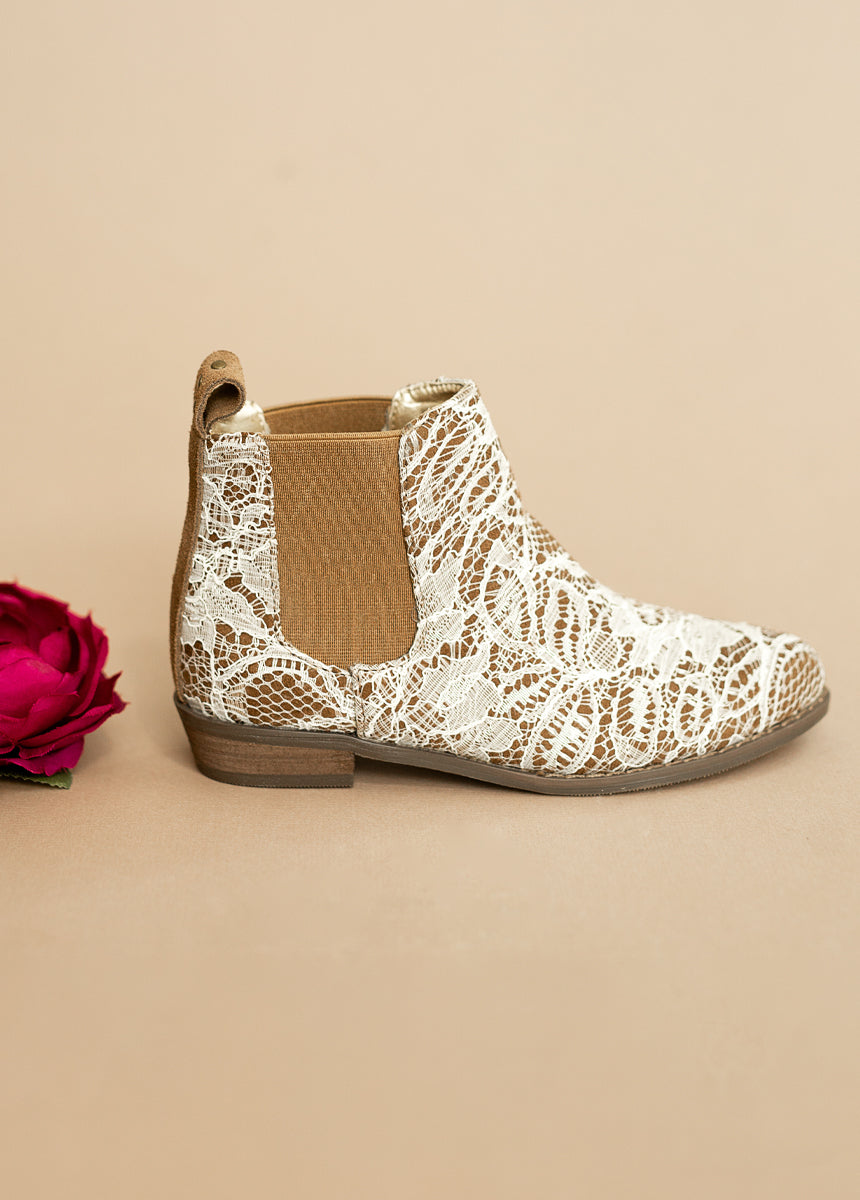 Chelsey Boot in Lace