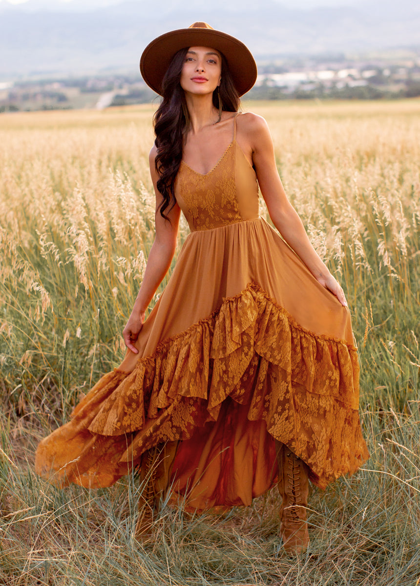 Christelle Dress in Marigold