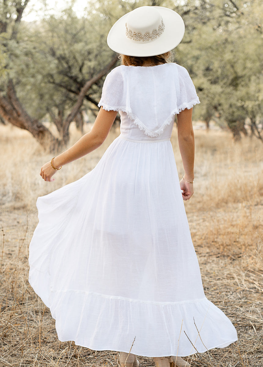 Irina Maxi Dress in White