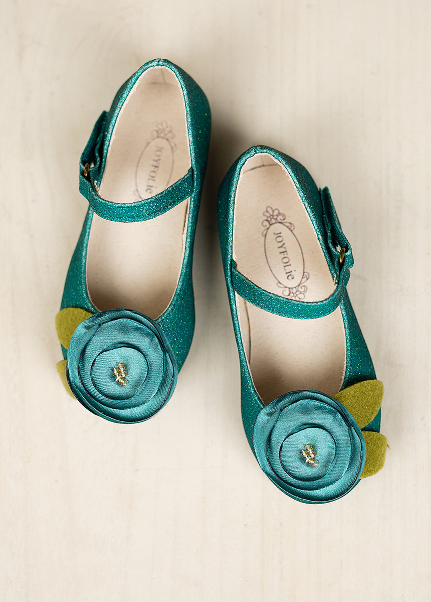 Charlotte Flat in Teal