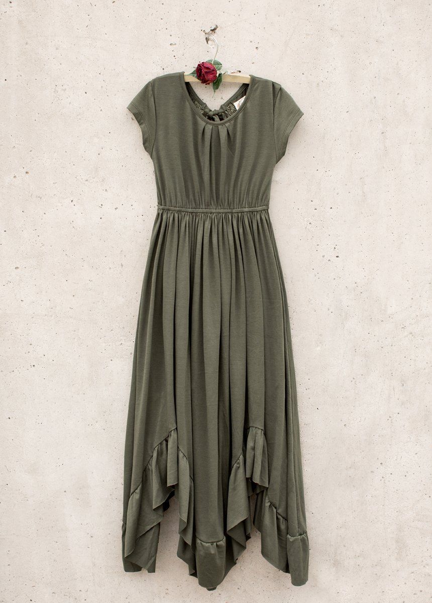 Braelyn Dress in Olive