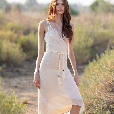 Aella Dress in Cream