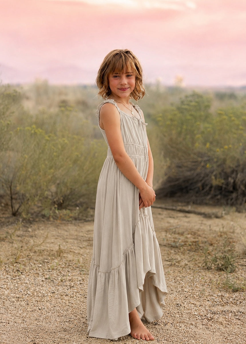Alora Dress in Dove