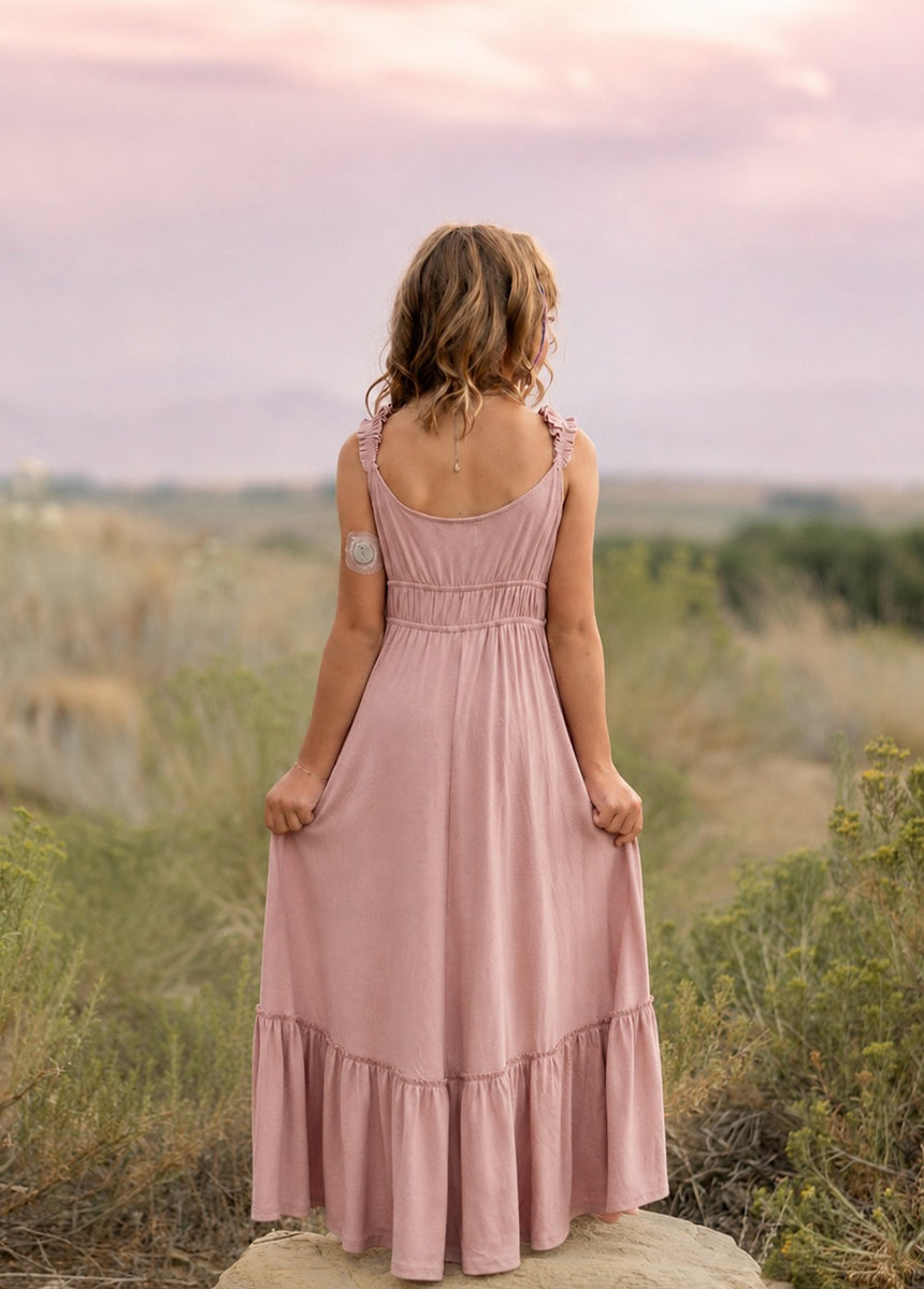 Alora Dress in Lilac
