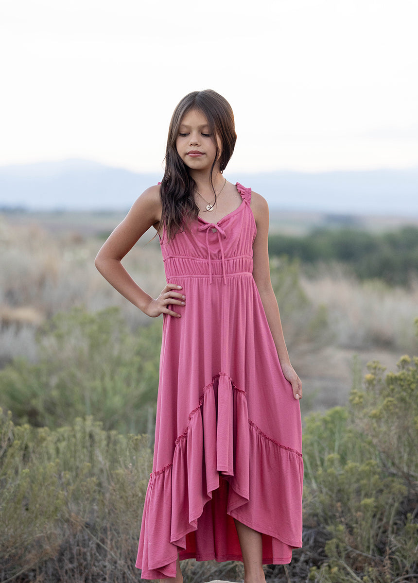 Alora Dress in Rose