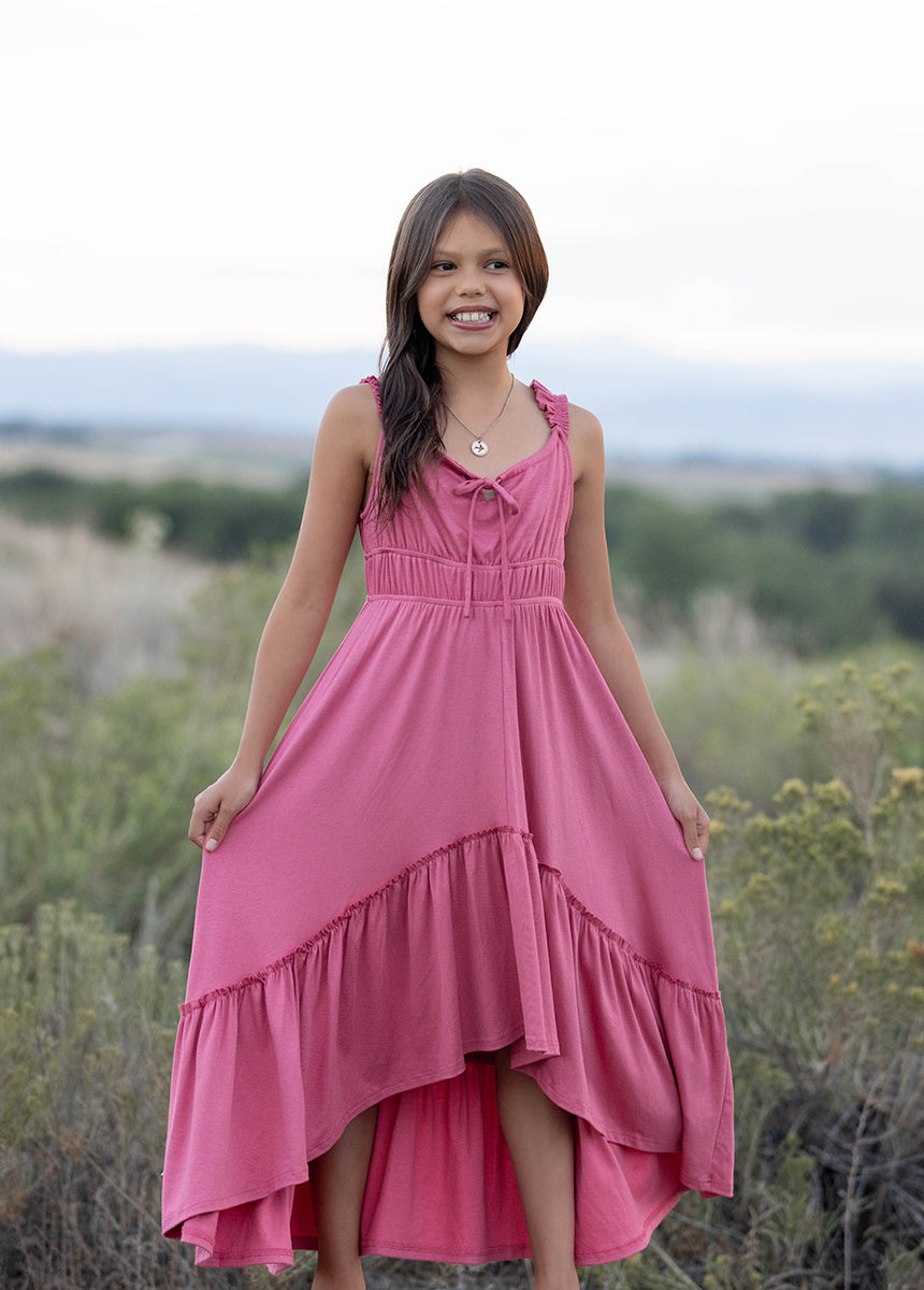 Alora Dress in Rose