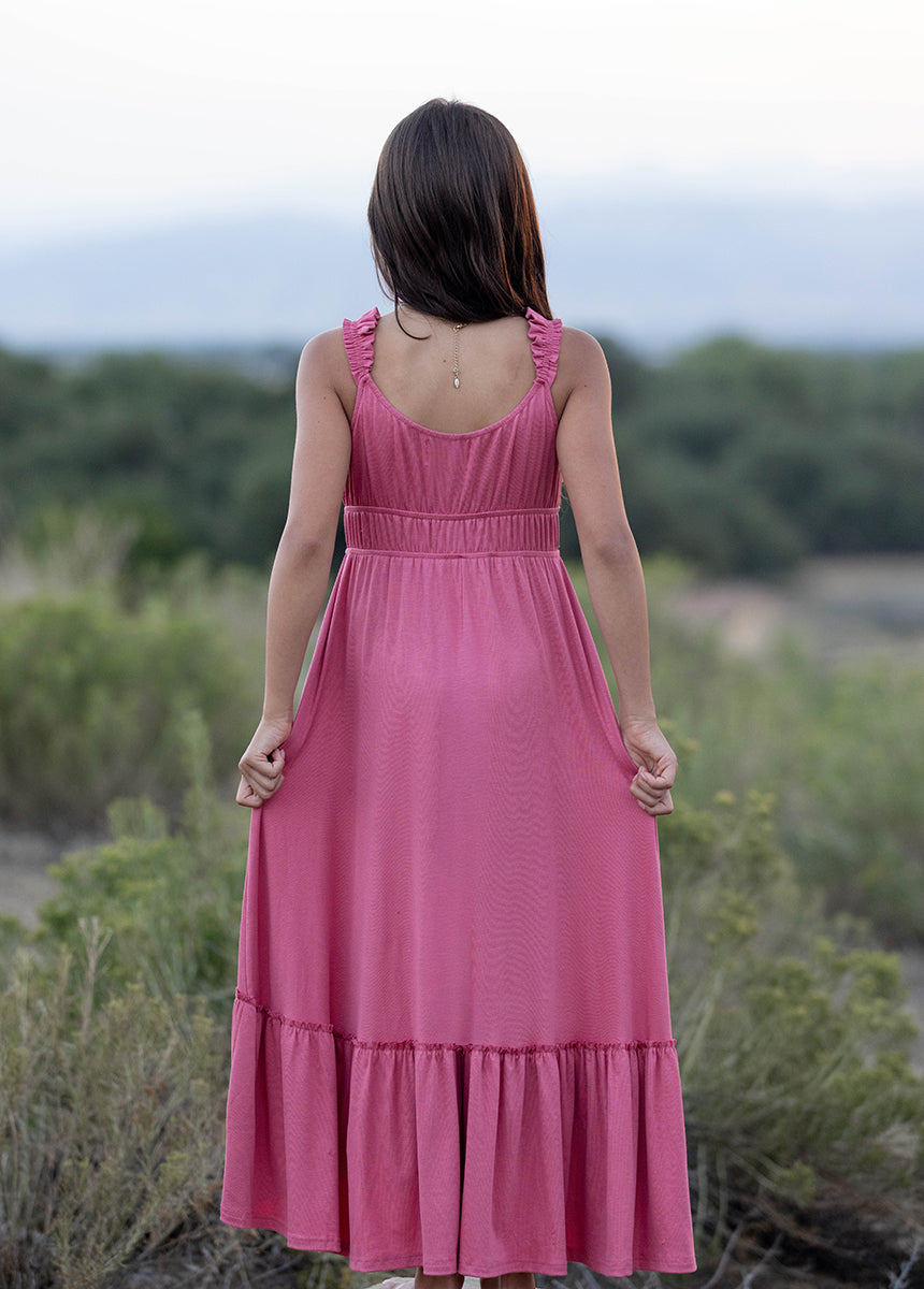 Alora Dress in Rose