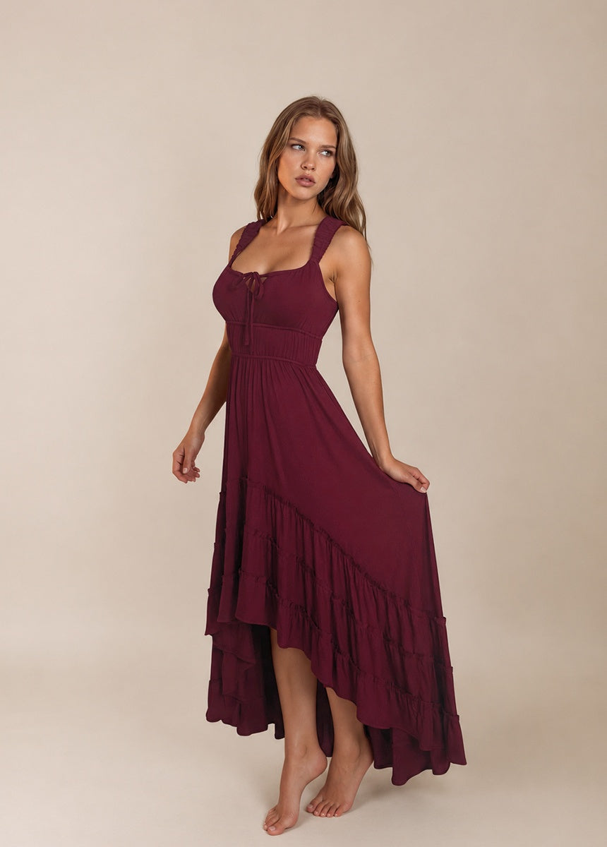 air of romance maxi dress Lulus Air of Romance Peach Maxi Dress Size XS