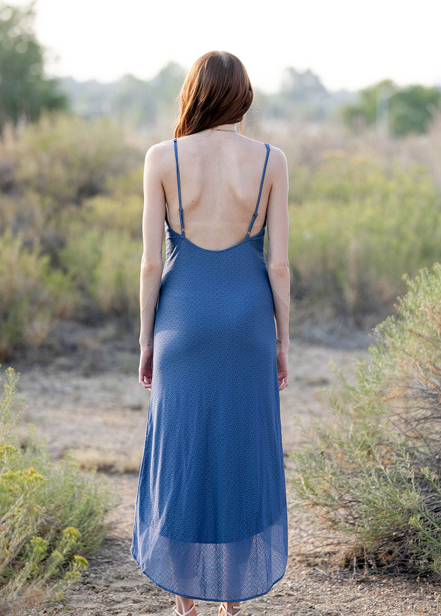 Aella Dress in Chambray