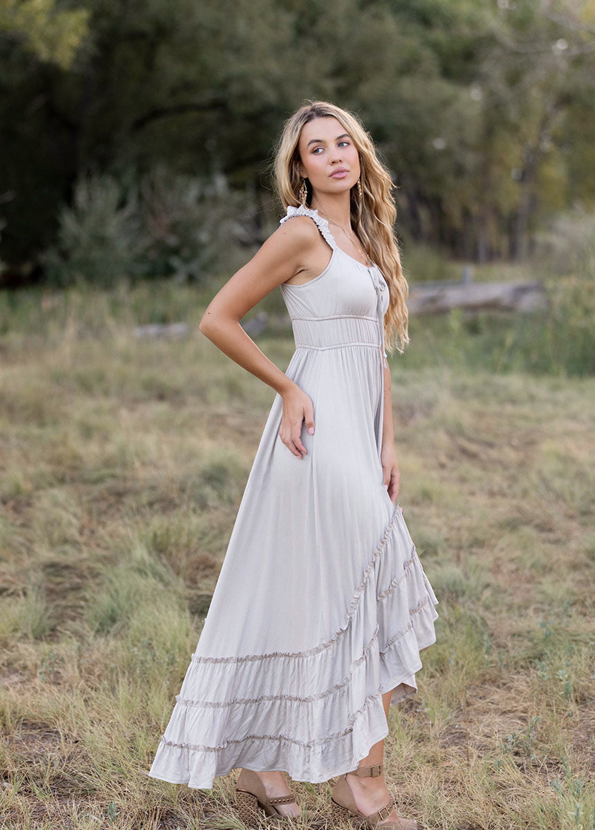 Alouette Dress in Dove