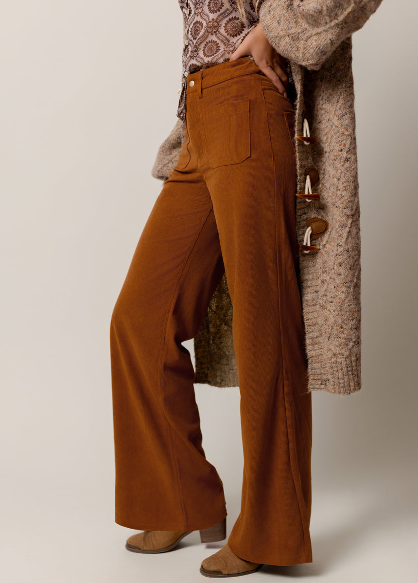 Avina Pants in Camel