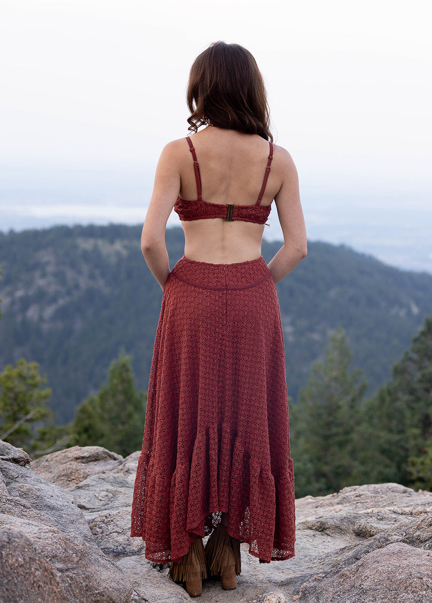 Bebe Dress in Cedar