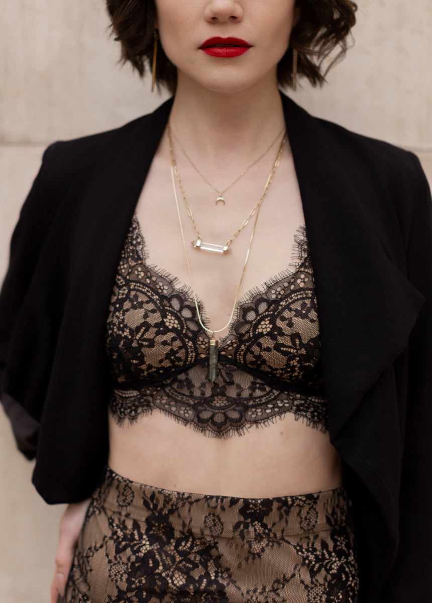 Bronarch Bralette in Black