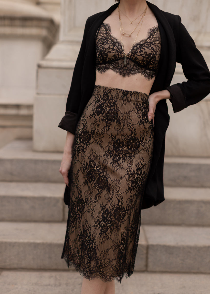 Branwren Skirt in Black