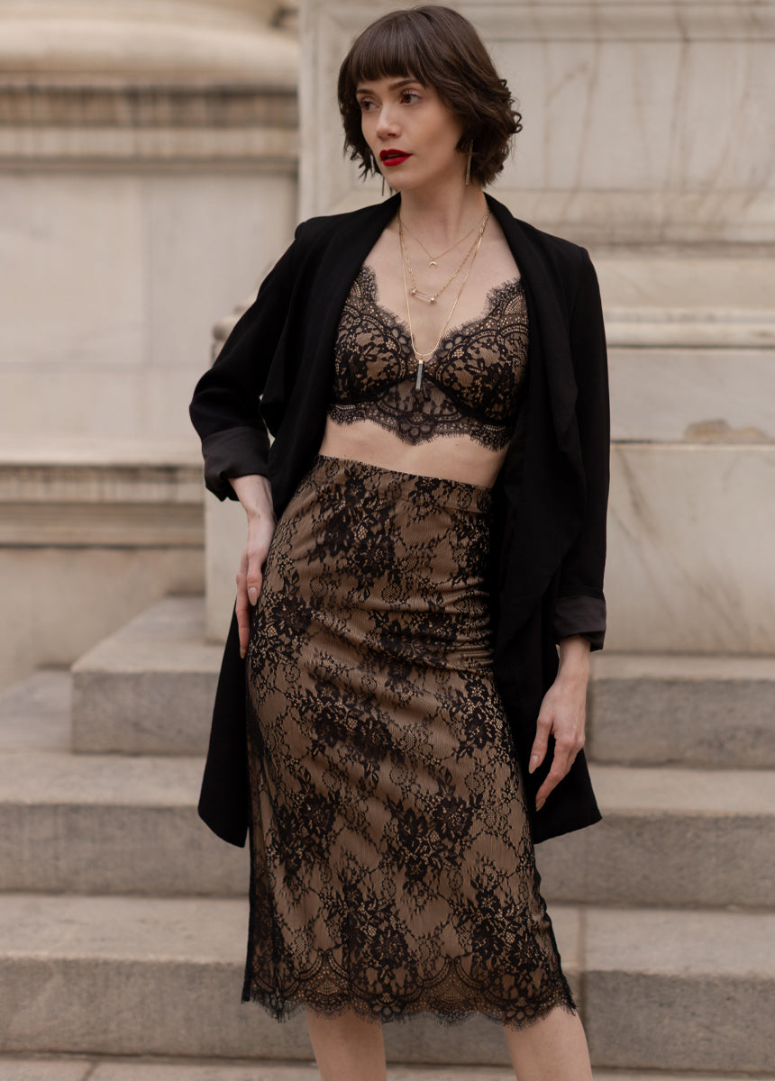 Bronarch Bralette in Black