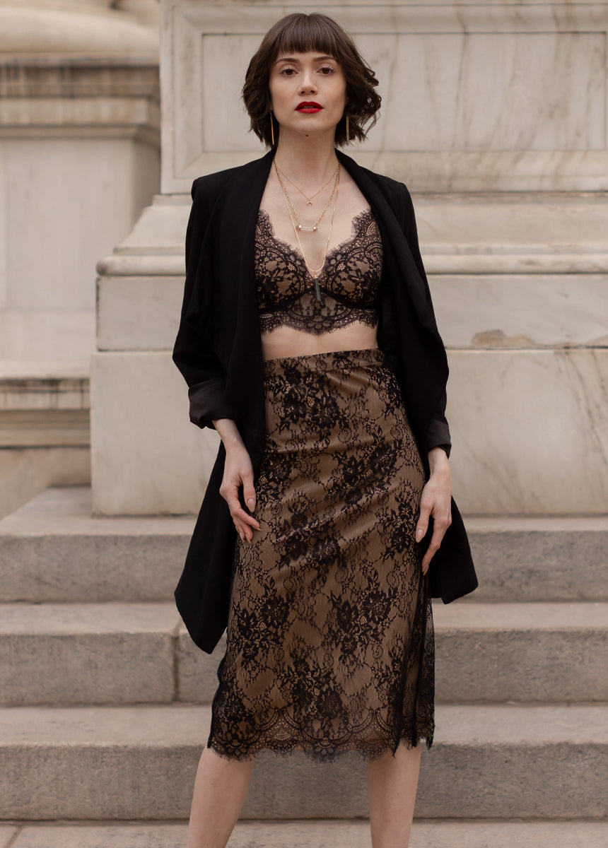 Branwren Skirt in Black