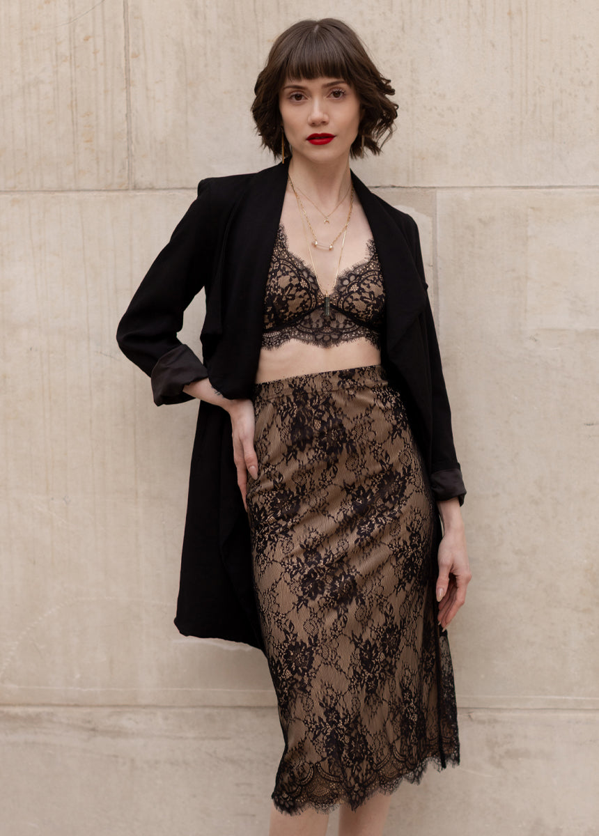 Bronarch Bralette in Black