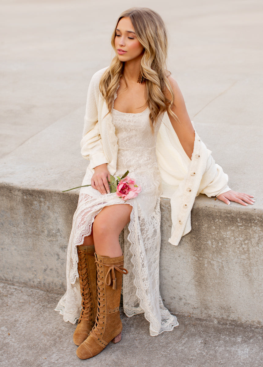 Sebrina Top in Cream