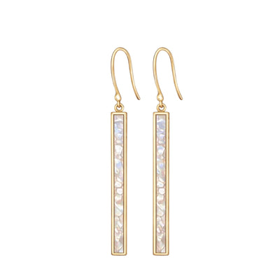 Celeste Earrings in Moonstone