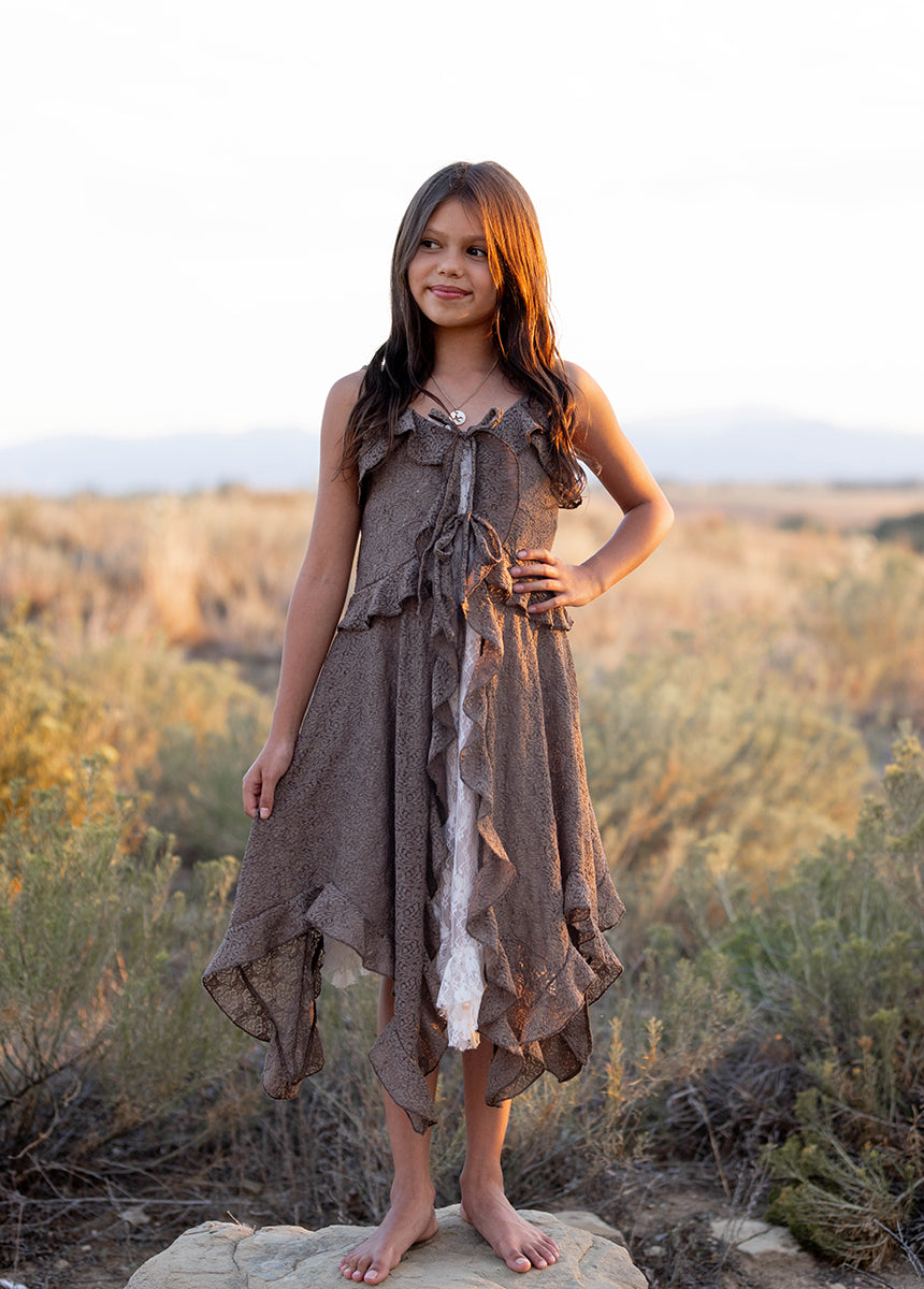 Celia Top in Taupe