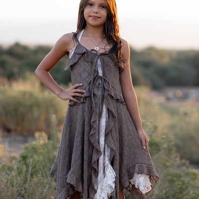 Celia Top in Taupe