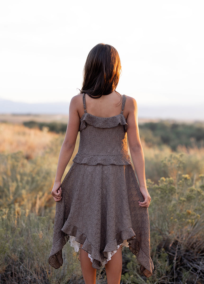 Celia Top in Taupe