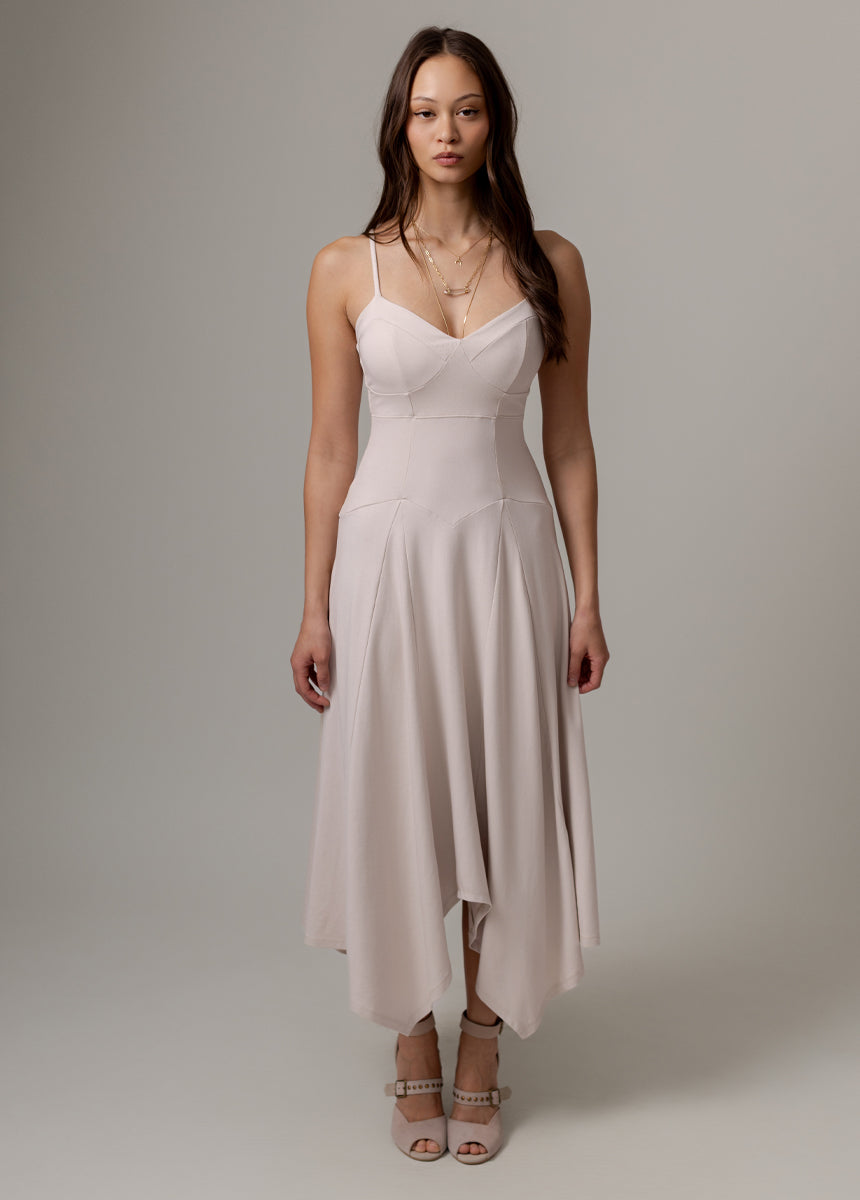 Circe Dress in Oat