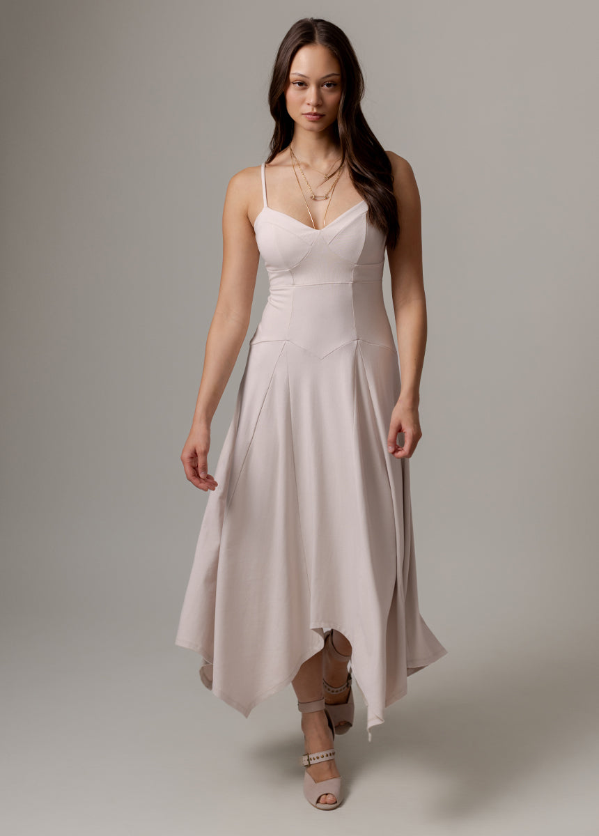 Circe Dress in Oat
