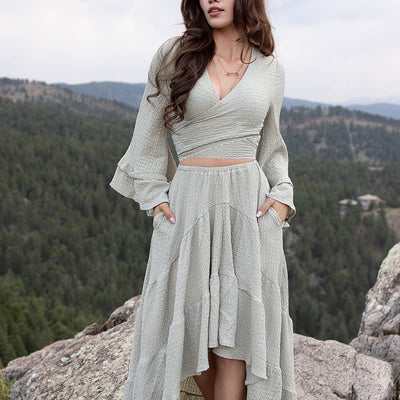 Claribel Set in Light Sage