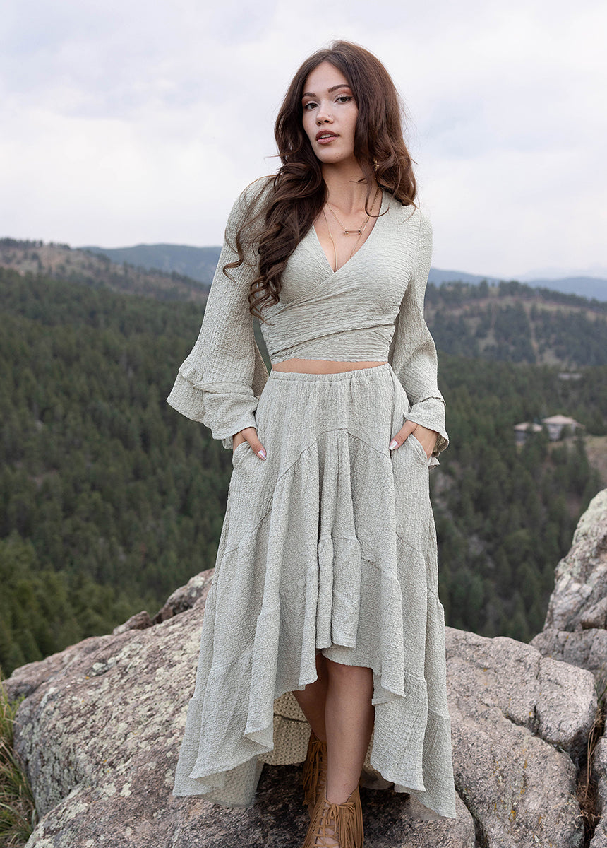 Claribel Set in Light Sage