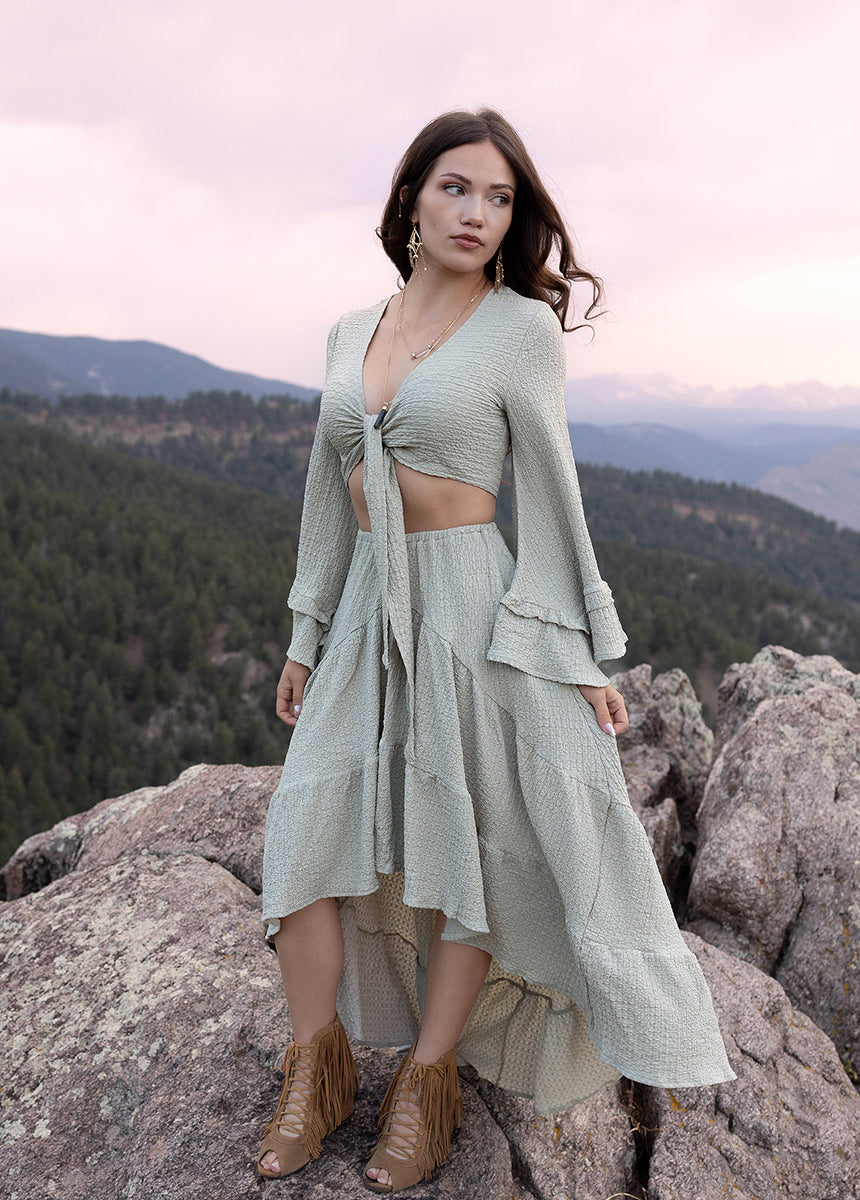 Claribel Set in Light Sage