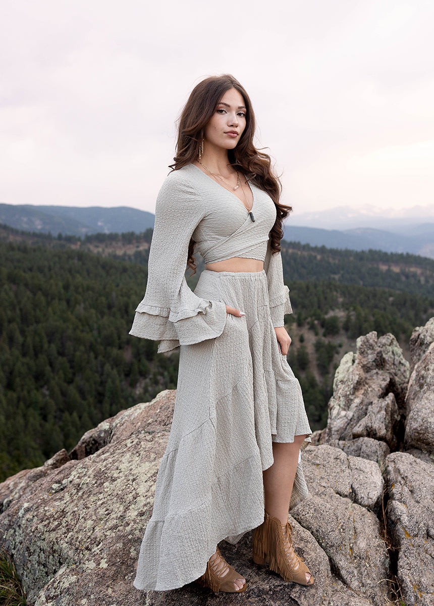 Claribel Set in Light Sage