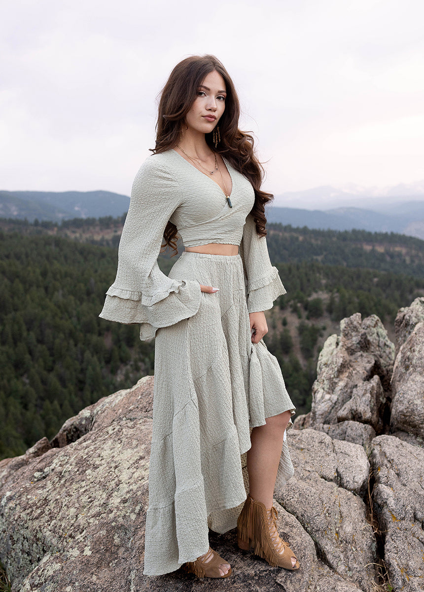 Claribel Set in Light Sage