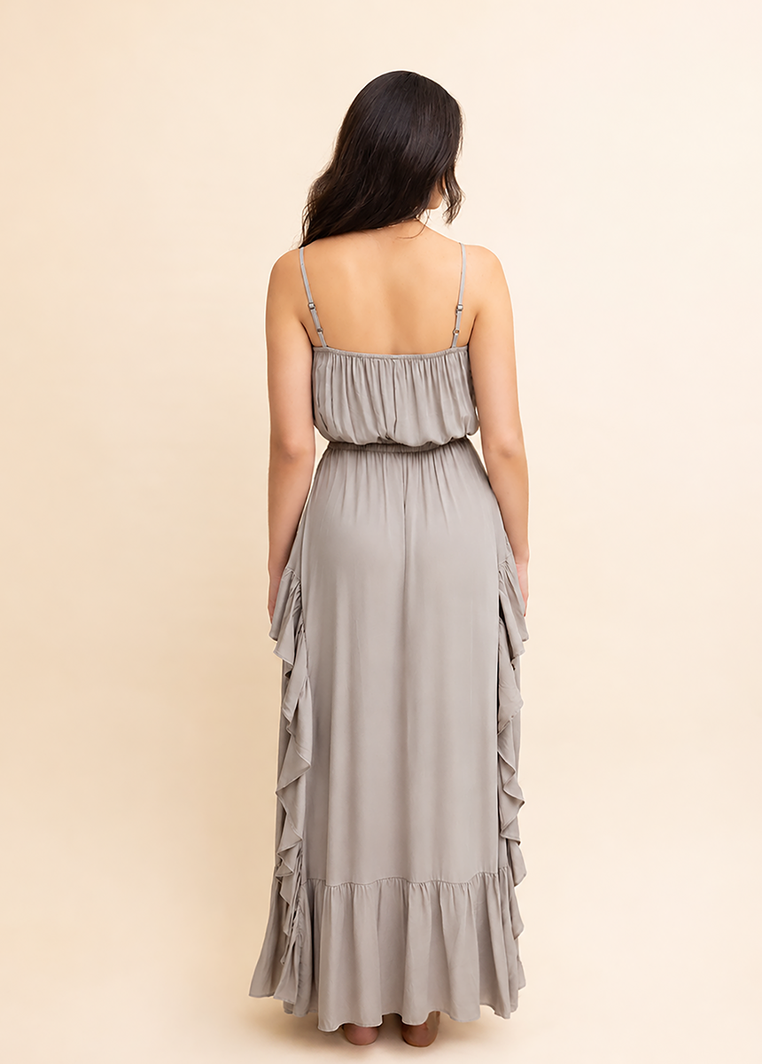 Contessa Dress in Taupe