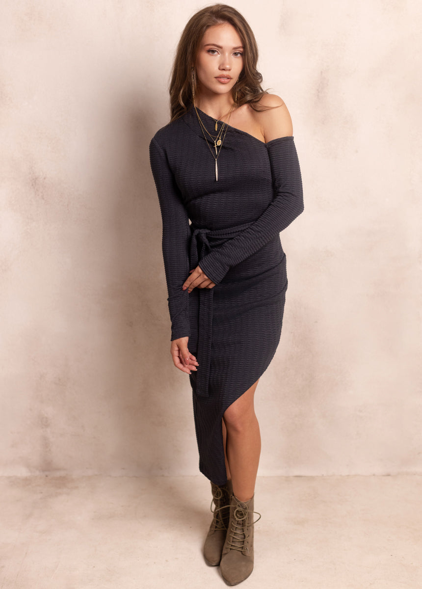 Dasha Dress in Dark Blue