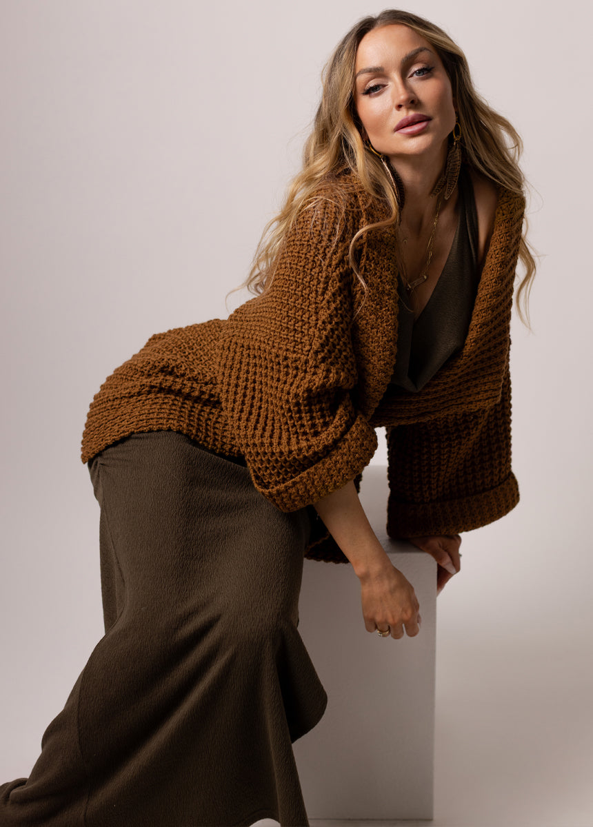 Doni Sweater in Nutmeg