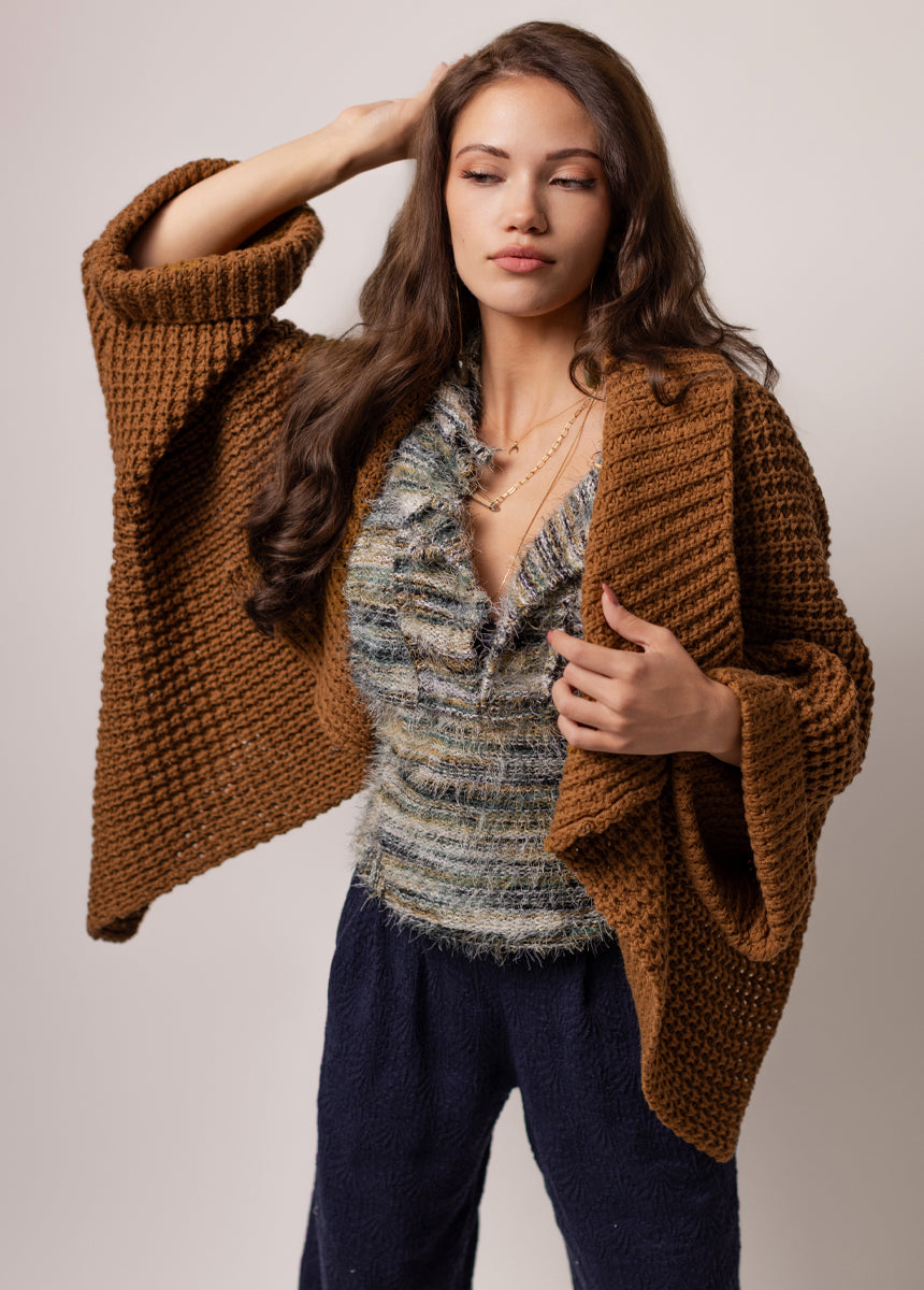 Bambi Top in Teal Multi