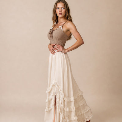 Eadie Skirt in Cream
