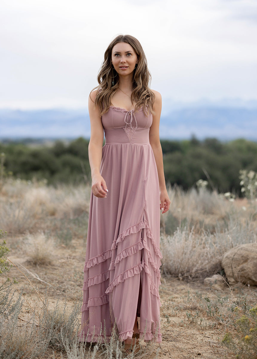 Elinda Dress in Lilac