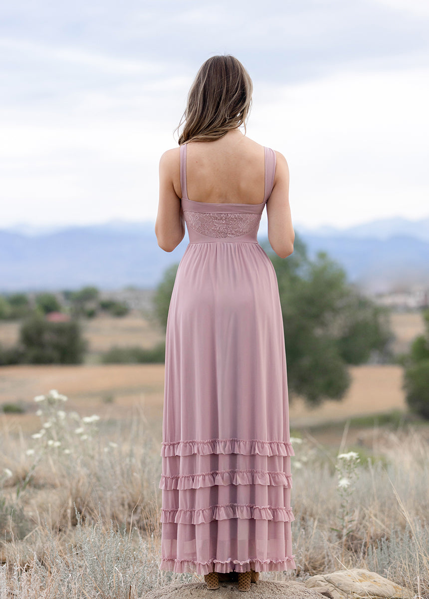 Elinda Dress in Lilac
