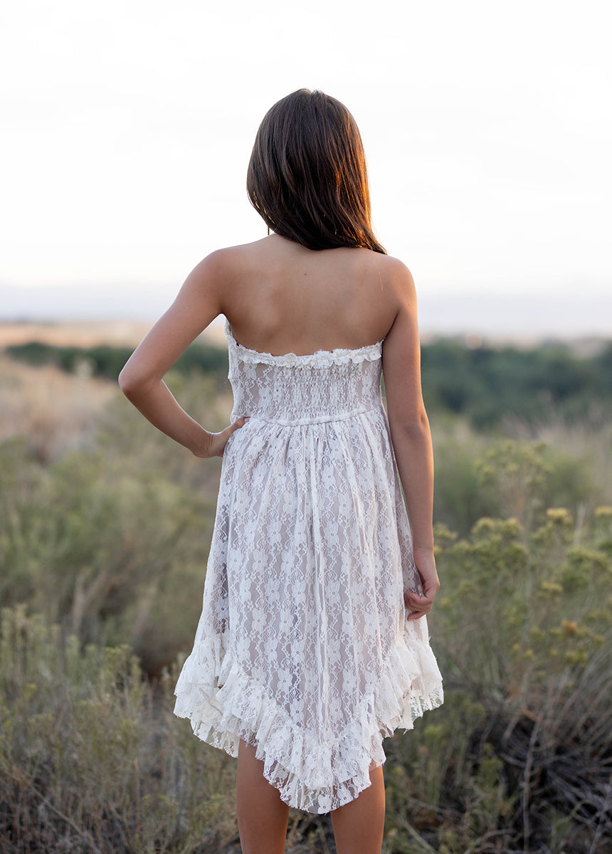 Erin Dress in Cream