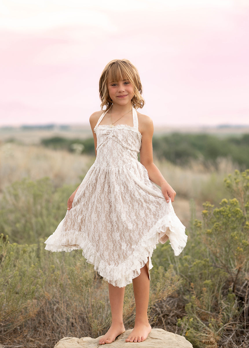 Erin Dress in Cream