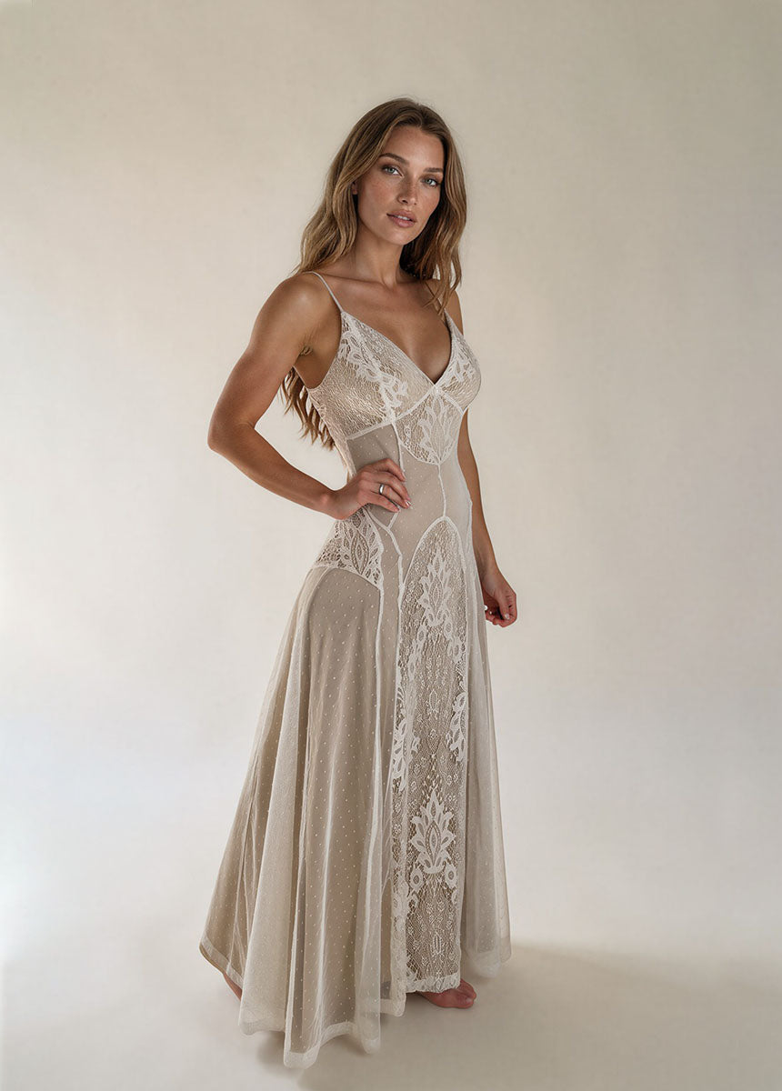 Fenny Dress in Cream