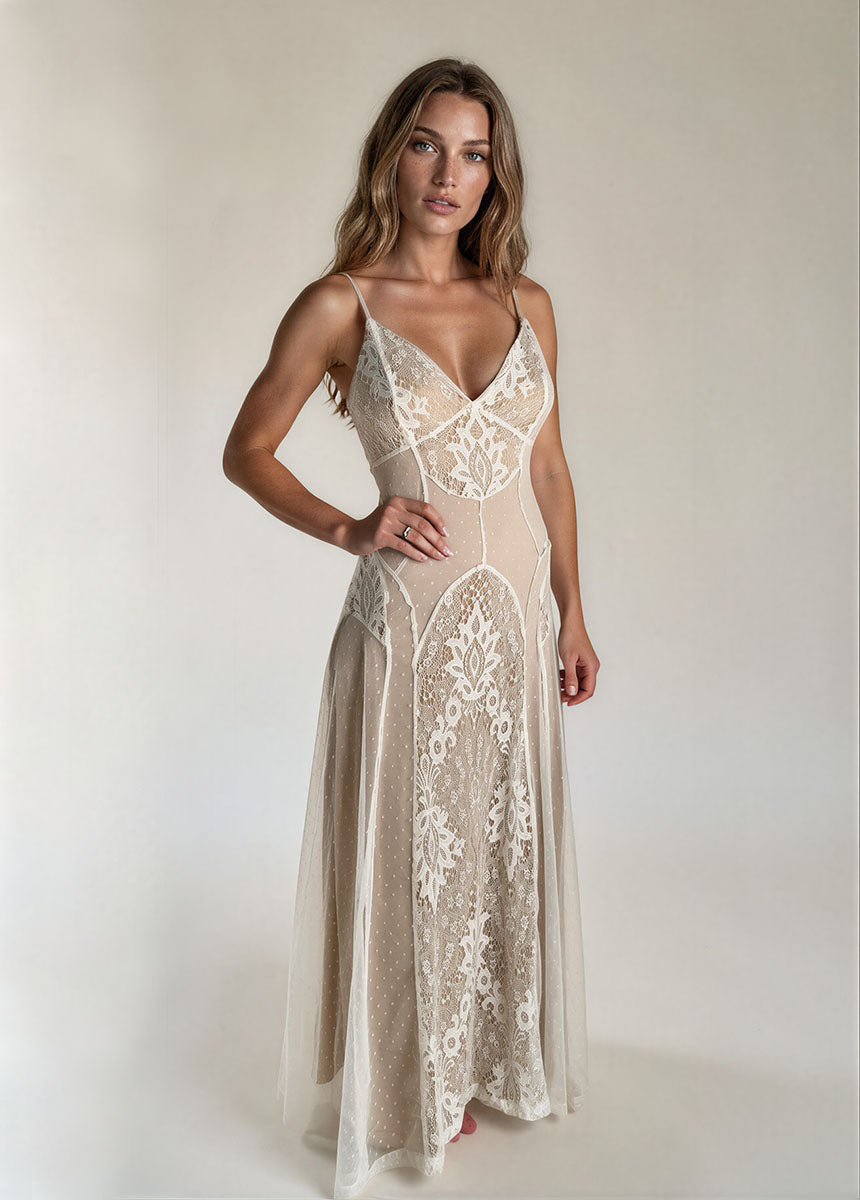 Fenny Dress in Cream