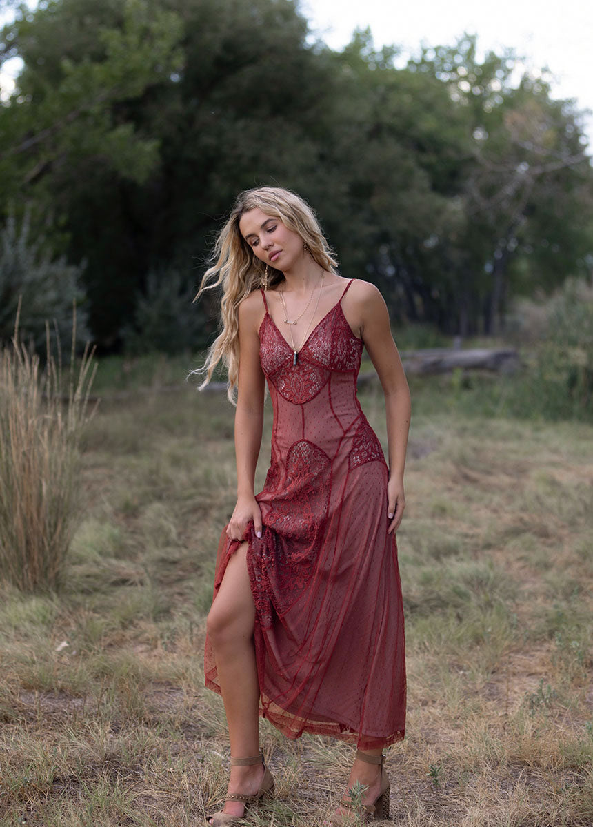Fenny Dress in Mesa Rose