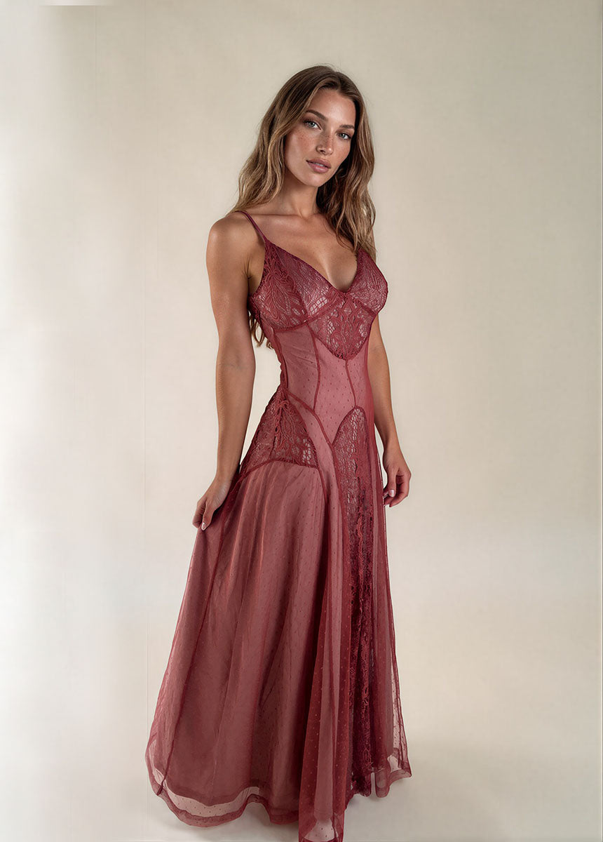 Fenny Dress in Mesa Rose