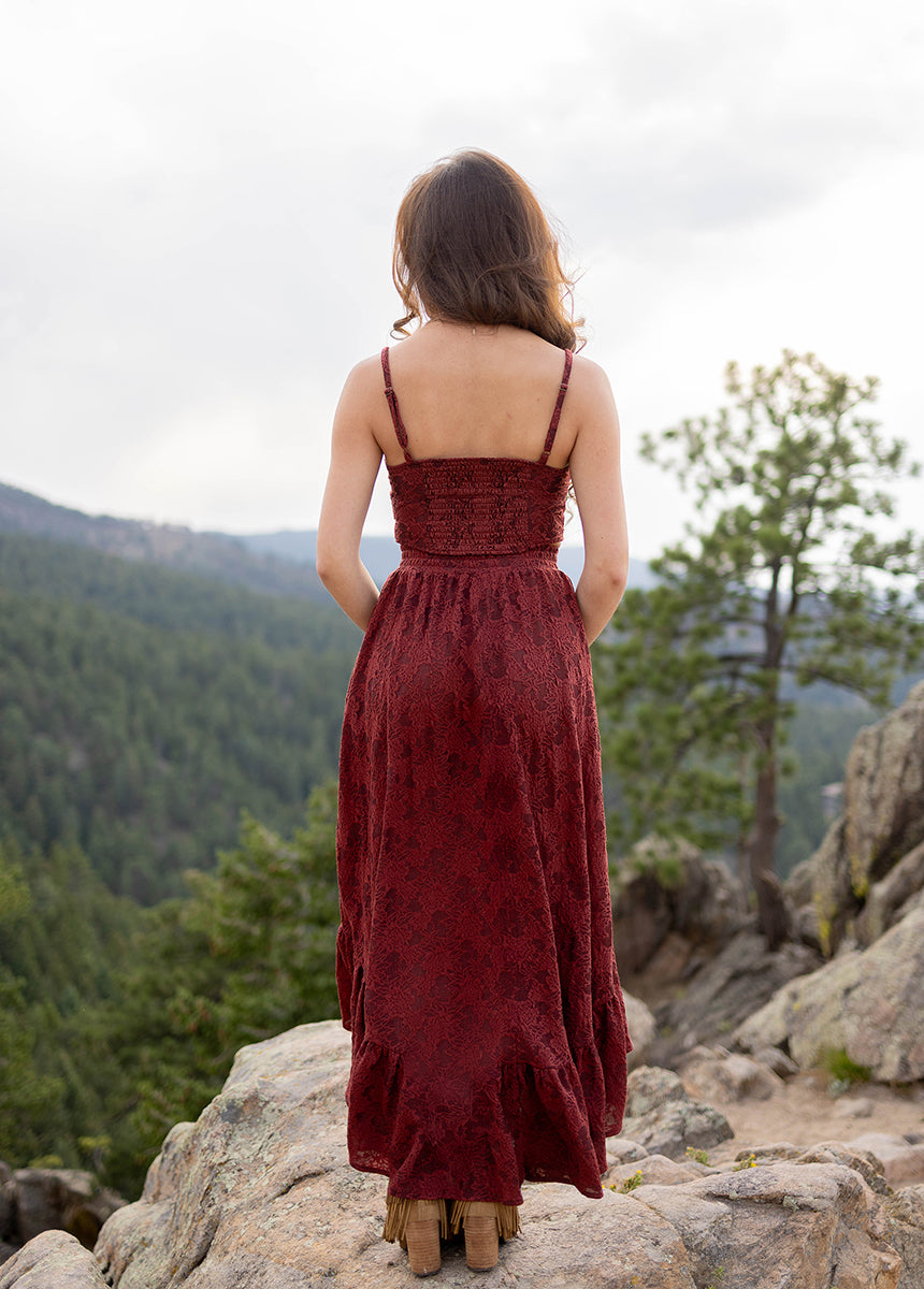 Franca Set in Mesa Rose